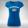 Frauen-T-Shirt-Gelsenkirchen Blau ⚒️ Ruhrpott Shirt Frauen-T-Shirt-Gelsenkirchen Blau