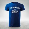 T-Shirt-Männer-Duisburg-Blau ⚒️ Ruhrpott Shirt T-Shirt-Männer-Duisburg-Blau