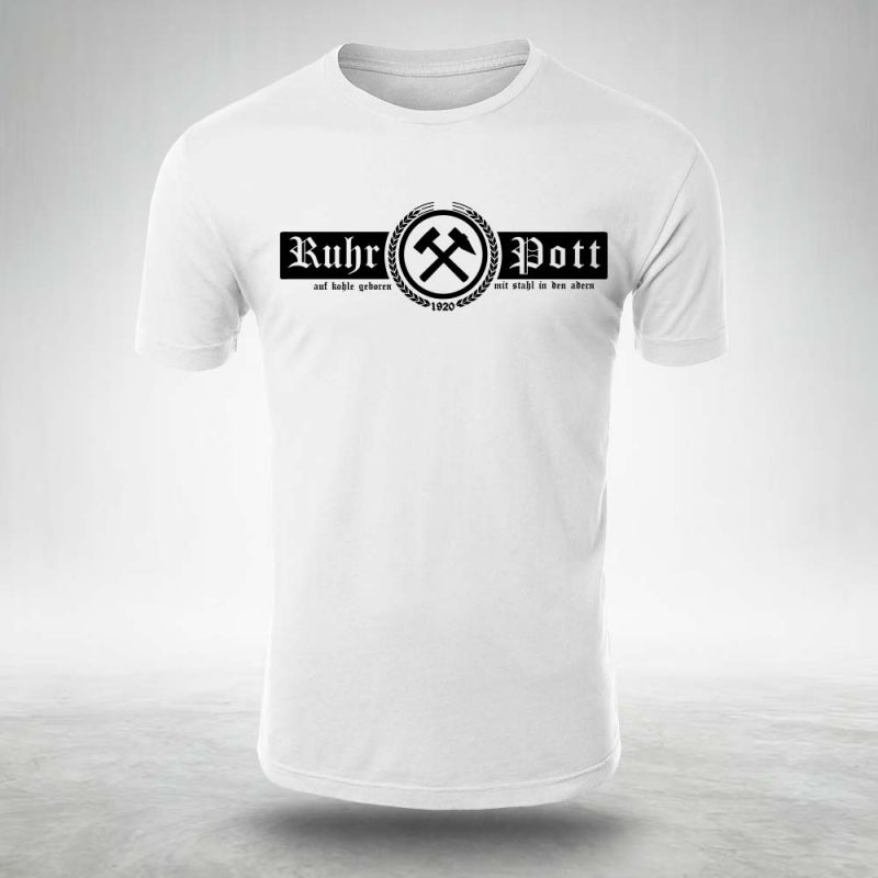 Auf-Kohle-geboren-Ruhrpott-Maenner-Shirt-weiss