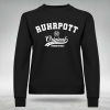 Frauen Sweatshirt Pullover Schwarz Ruhrpott