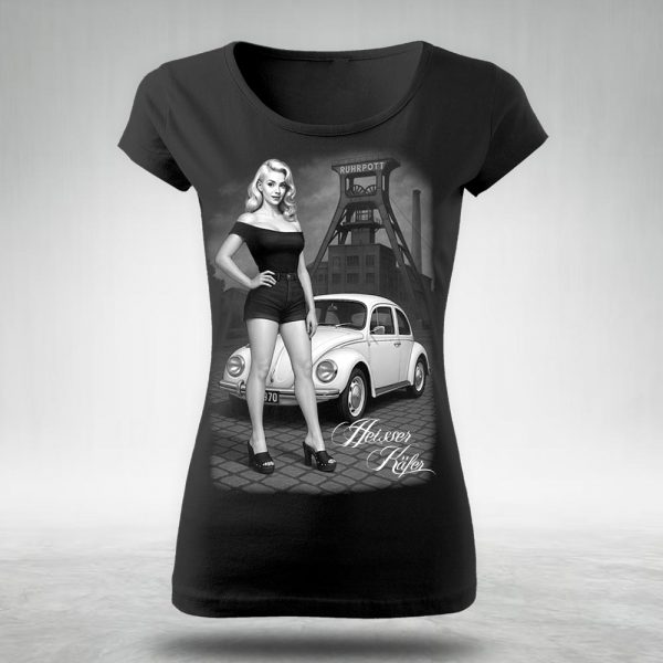 heisser käfer t shirt frauen