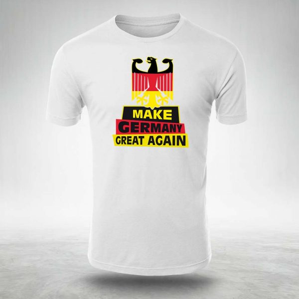 make germany great again herren tshirt weiß