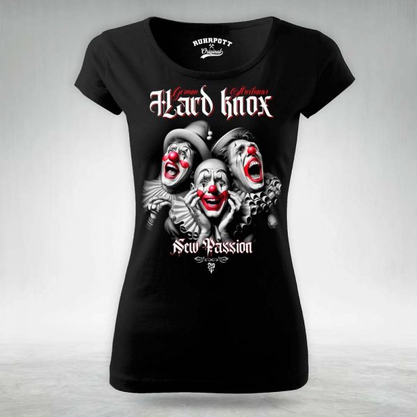 ThreeClowns Frauen Shirt Schwarz
