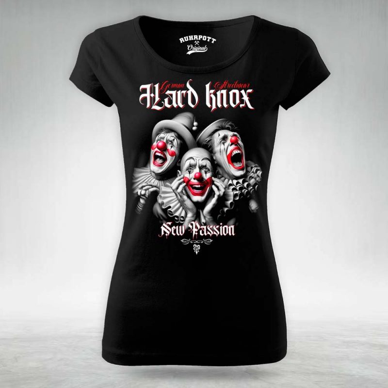 ThreeClowns Frauen Shirt Schwarz