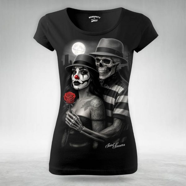 Frauen T Shirt Saint and Sinners