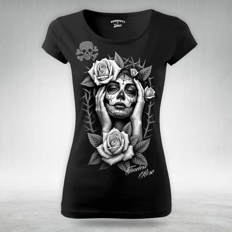 Frauen T Shirt Timeless Rose