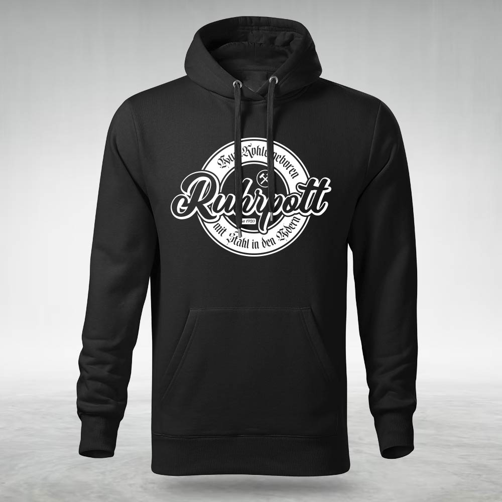 Männer Hoodie Ruhrpott Vintage Look ⚒️ Ruhrpott Shirt Männer Hoodie Ruhrpott Vintage Look