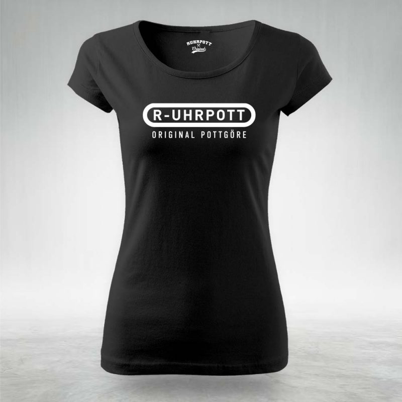 Frauen T Shirt Ruhrpottgoere schwarz