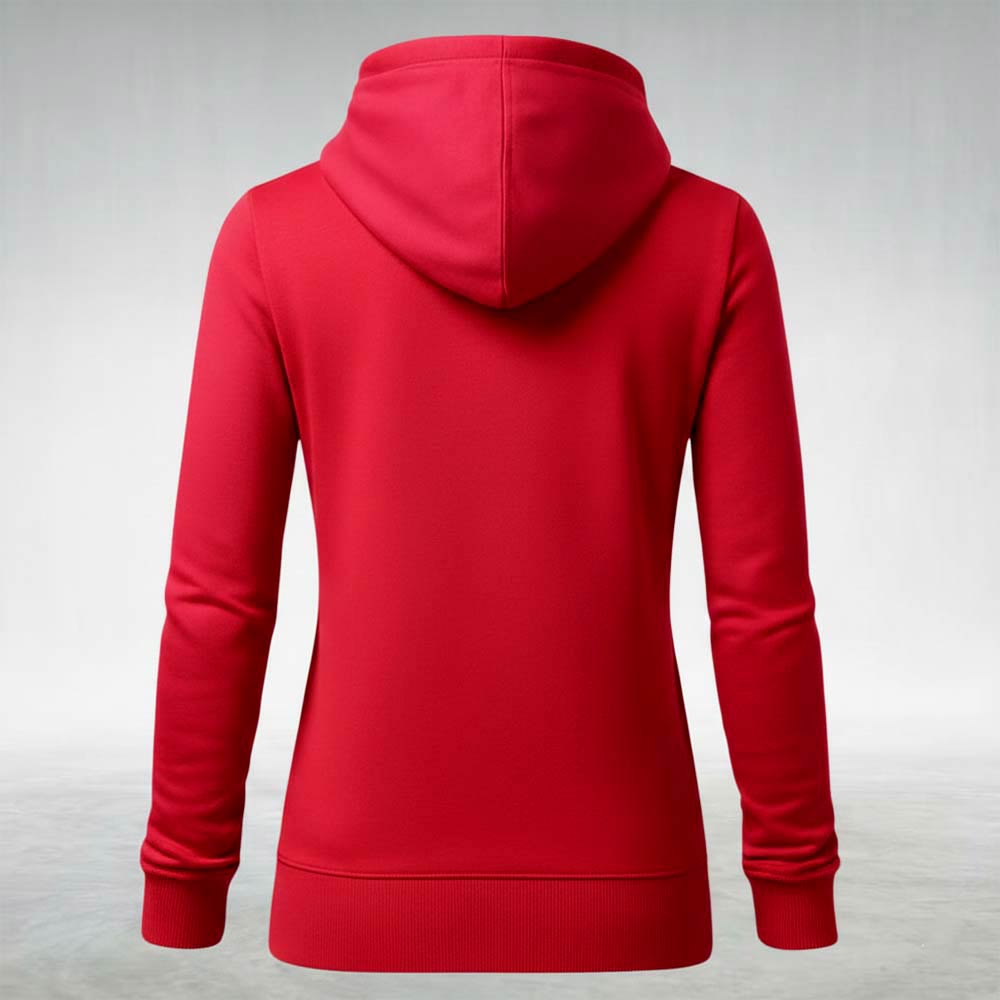 Frauen Hoodierot hinten ⚒️ Ruhrpott Shirt Frauen Hoodierot hinten